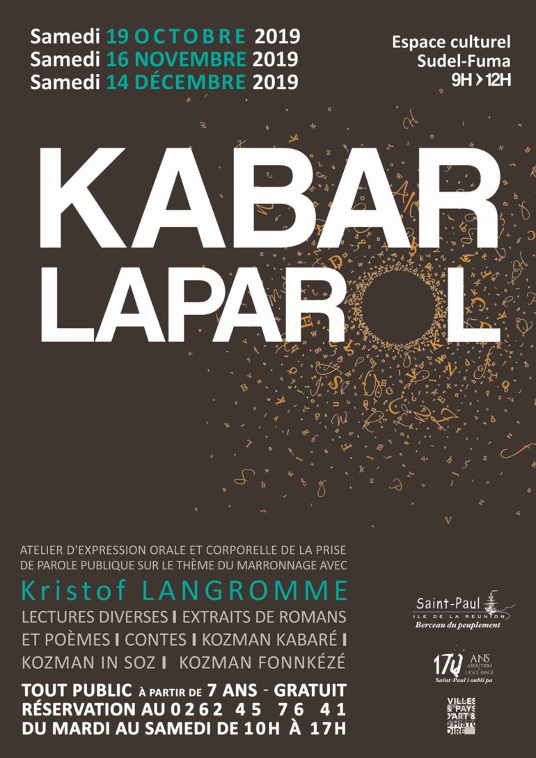 Un Kabar Laparol organisé à l’espace Sudel-Fuma