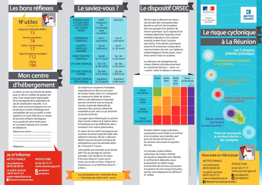 15 novembre : Ouverture officielle de la saison cyclonique 2019-2020