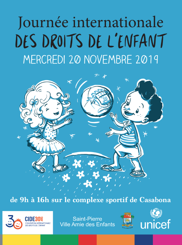 La ville de St-Pierre célèbre la journée internationale des droits de l’enfant ce mercredi