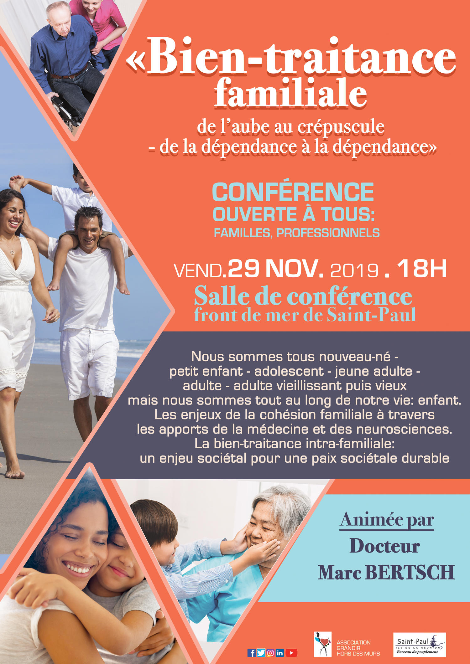 Une conférence sur la bientraitance organisée à Saint-Paul