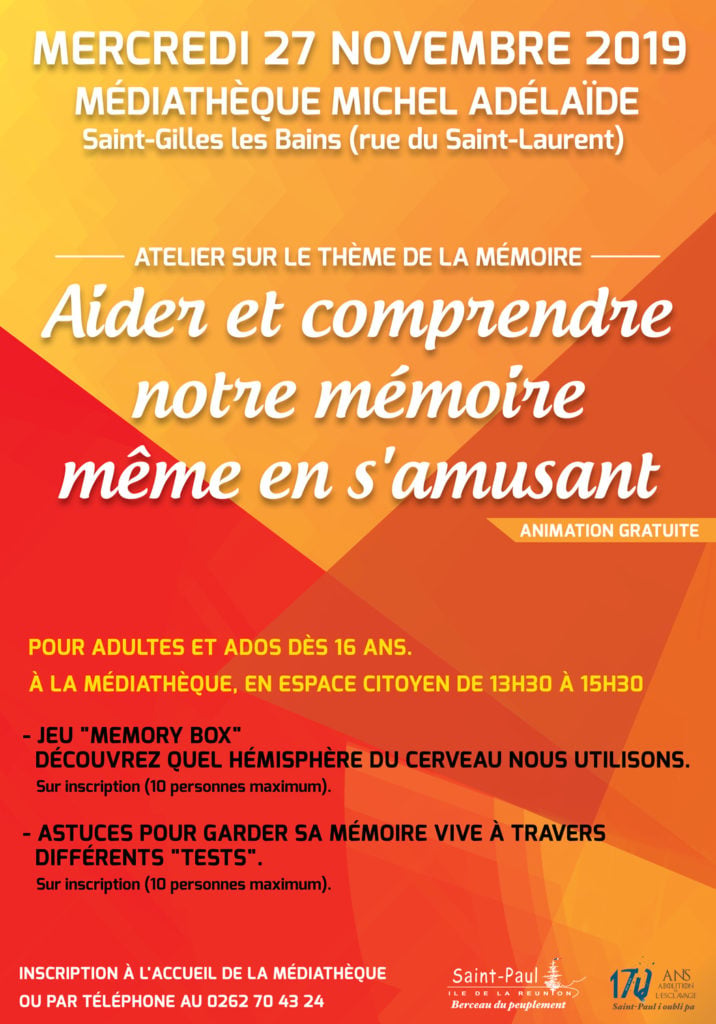 Jeu test ma mémoire !