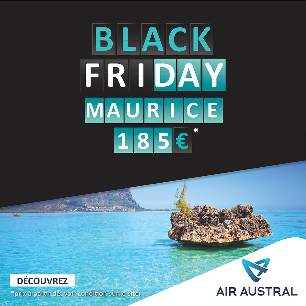 Promos Black Friday Air Austral : 7 destinations à prix sensationnels