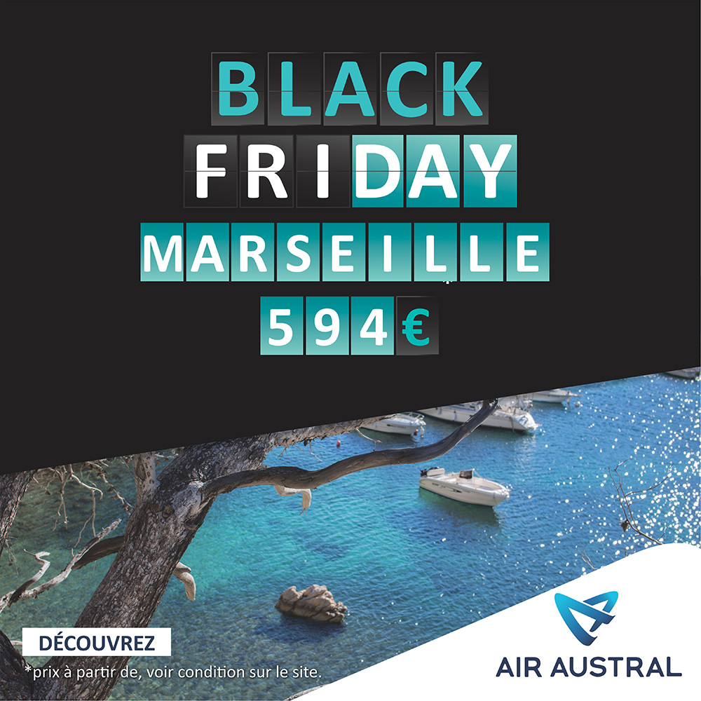 Promos Black Friday Air Austral : 7 destinations à prix sensationnels