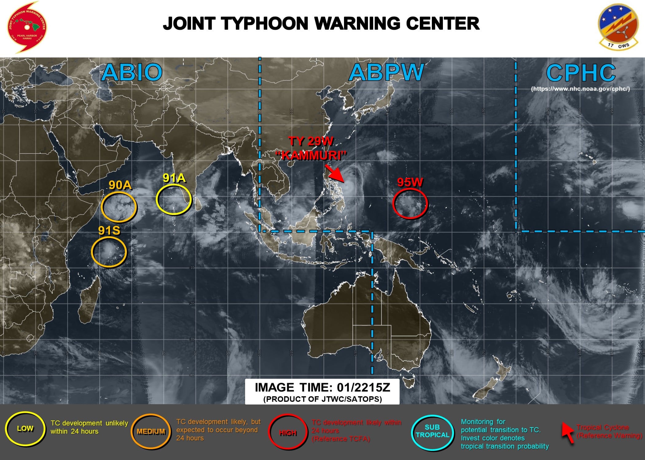 Du beau temps d'été, la première formation cyclonique assez probable cette semaine au large de Mada