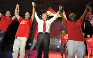 Retour en images sur le meeting de Mélenchon
