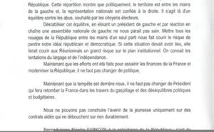 Union Démocratique Réunionnaise: Le bon sens en action
