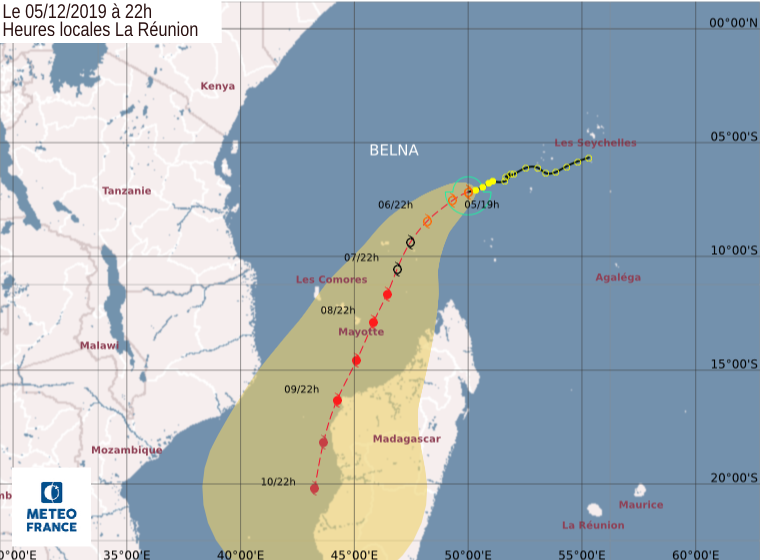 [Météo France] AMBALI: intensification explosive en cyclone intense, BELNA baptisée à son tour