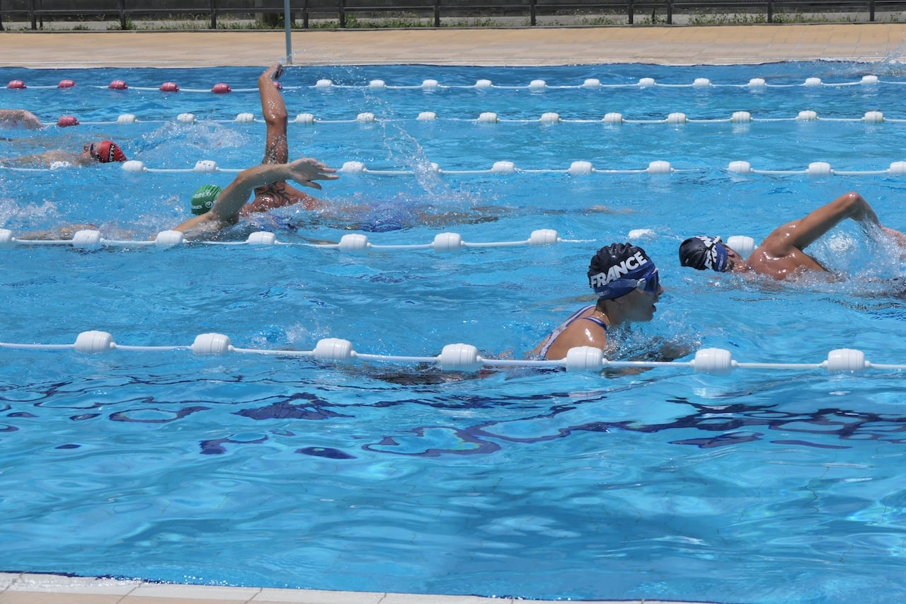 L’équipe de France de paratriathlon s’est entraînée à Saint-Paul