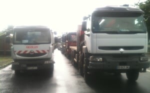La route du Littoral fermée, inspection en cours