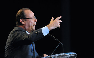 Retour en images sur l'arrivée de François Hollande