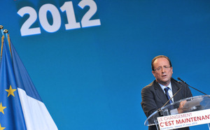 Retour en images sur l'arrivée de François Hollande
