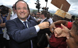 Retour en images sur la visite de F. Hollande à Saint-Louis