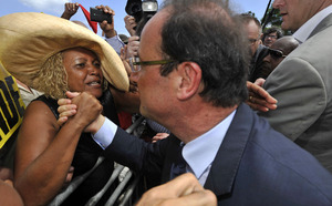 Retour en images sur la visite de F. Hollande à Saint-Louis
