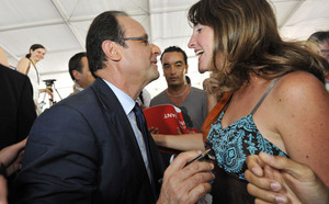 St-Joseph : Les images de l'ultime meeting de François Hollande