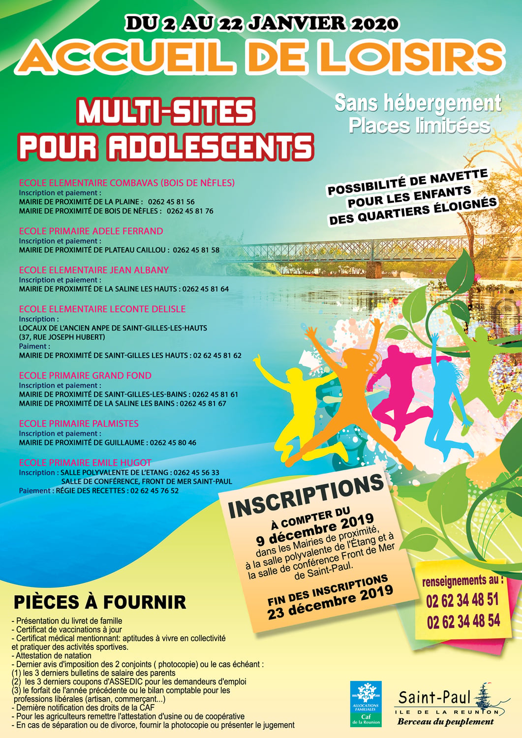 Les inscriptions pour les ALSH démarrent ce lundi 9 décembre !