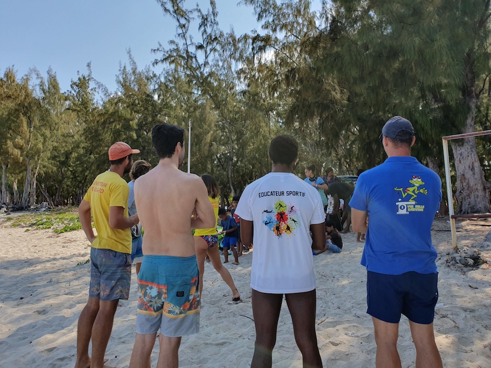 Présentation du projet “Natation scolaire dans le lagon”