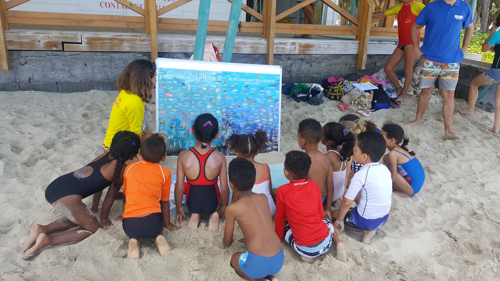 Présentation du projet “Natation scolaire dans le lagon”