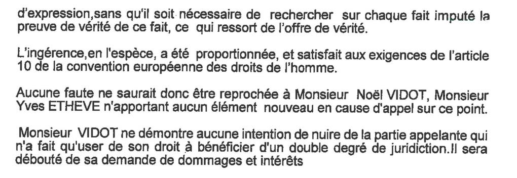 Alex Augustine relance la plainte de Noël Vidot contre Yves Ethève