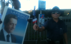 8h : Nicolas Sarkozy arrive dans quelques minutes...