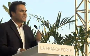 Images du meeting de Nicolas Sarkozy
