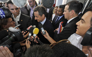 Retour en images sur la journée express de Nicolas Sarkozy à la Réunion
