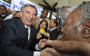Retour en images sur l'arrivée de François Bayrou
