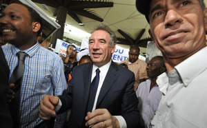 Retour en images sur l'arrivée de François Bayrou