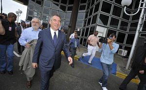 Retour en images sur l'arrivée de François Bayrou