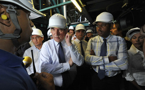 Retour en images sur la visite de F. Bayrou à Bois-Rouge