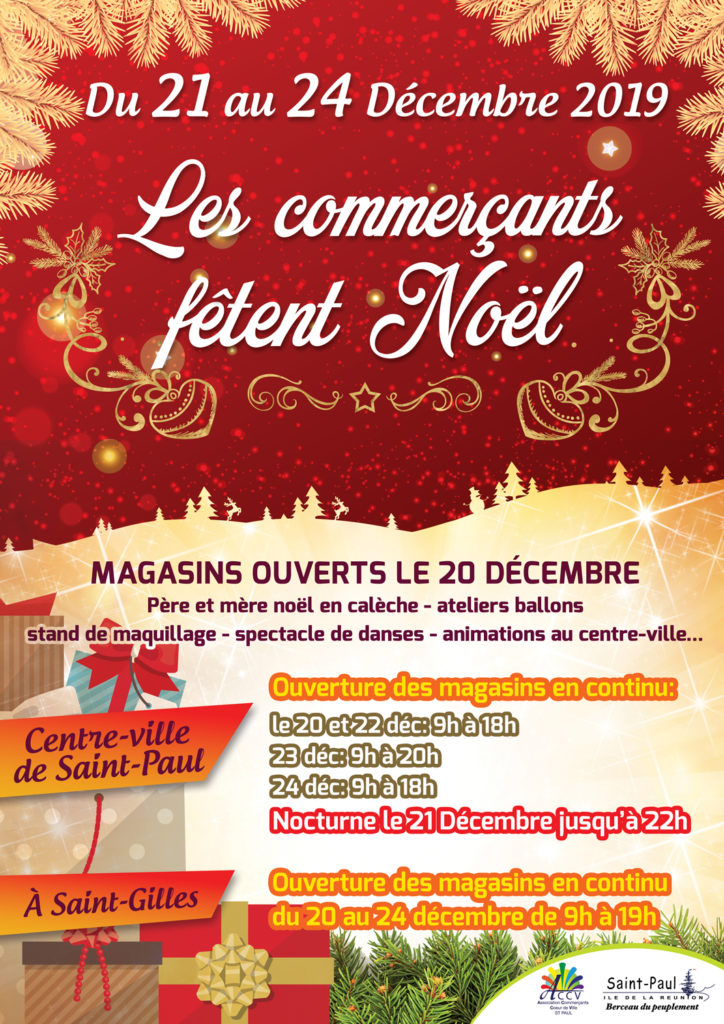 Les commerçants fêtent Noël !