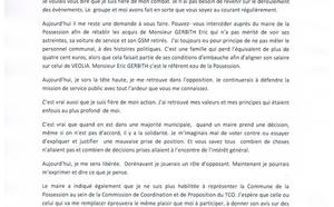 Les élus de la Possession pro-Bello adressent leurs quatre vérités à Roland Robert