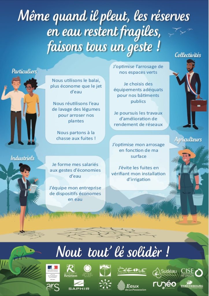 Sécheresse en cours : préservons les ressources !