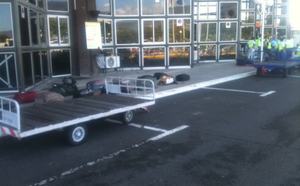 La panne électrique à l'aéroport 