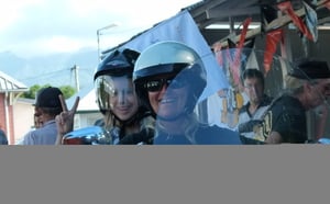 Relais pour la vie en Harley Davidson