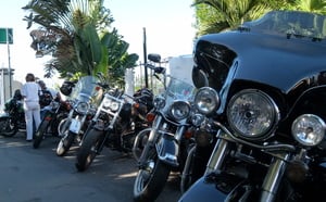 Relais pour la vie en Harley Davidson