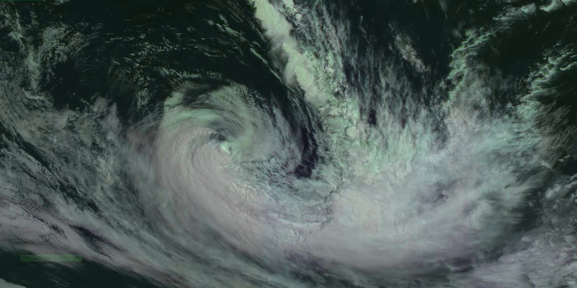 Ex-cyclone Calvinia: Le système est encore puissant sur les mers du Sud