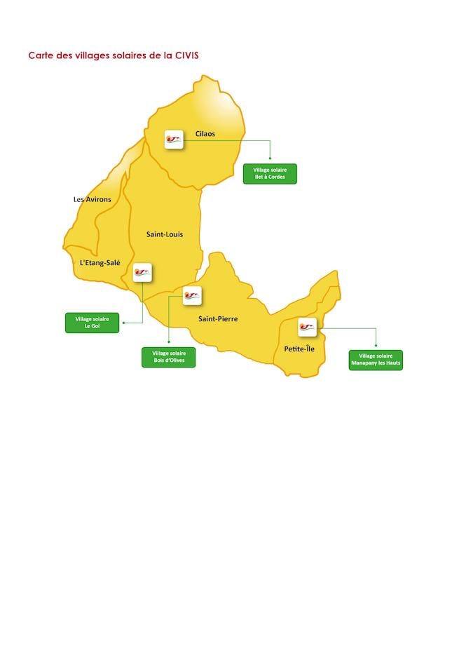 Trois nouveaux villages solaires sur le territoire de la CIVIS