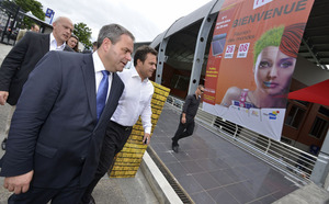 Retour en images sur la visite de Xavier Bertrand