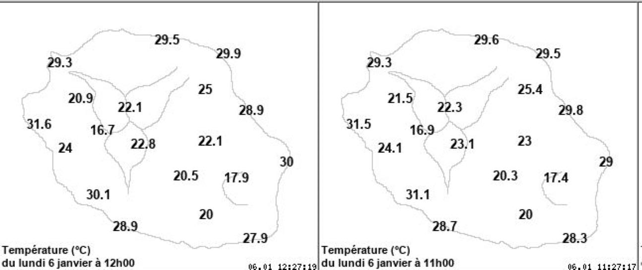 Instabilité toujours modérée avec quelques bonnes averses sur la tôle la nuit mais surtout mardi après-midi