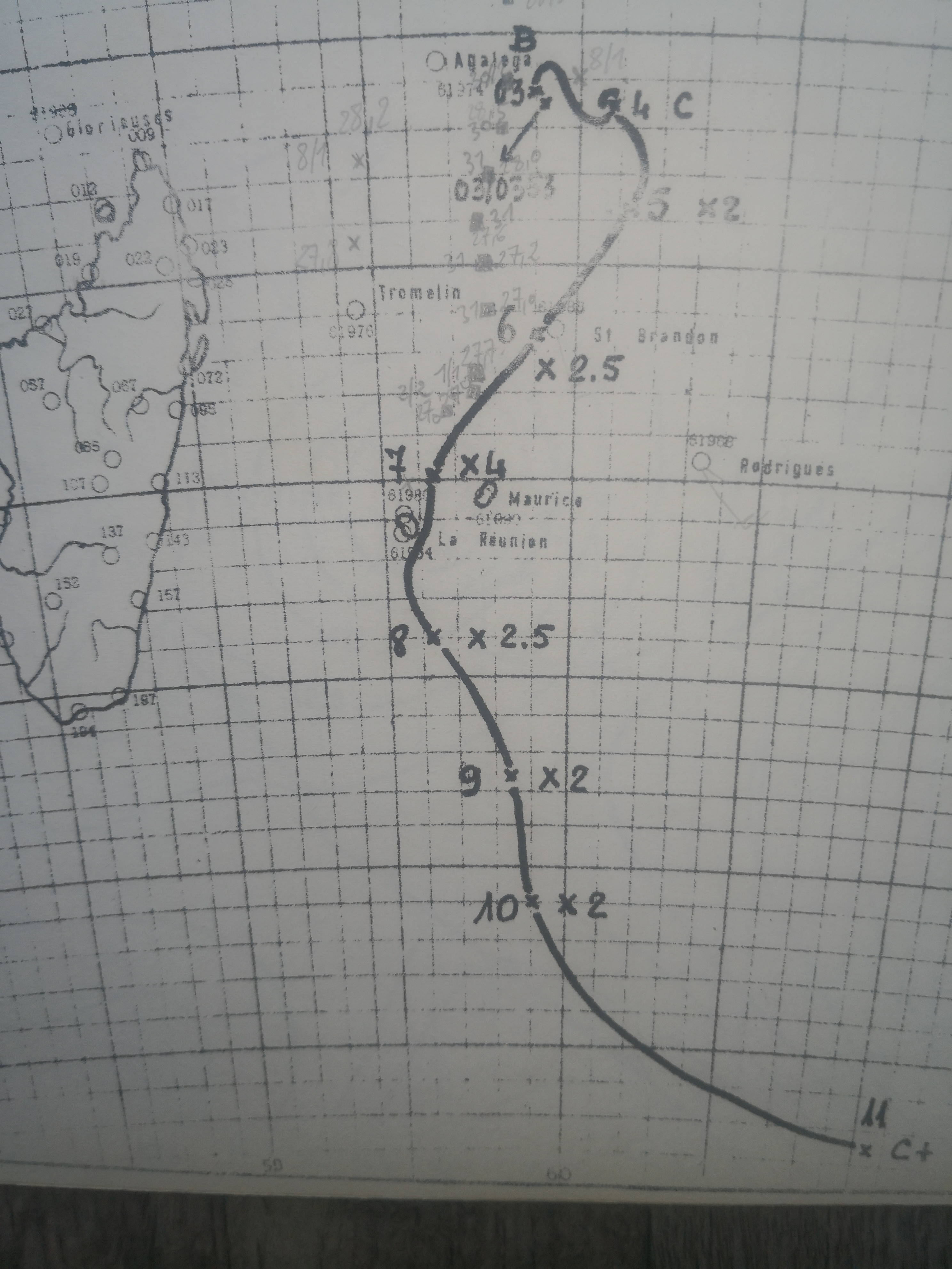 C'était le 7 Janvier 1981, le cyclone intense Florine frappait La Réunion