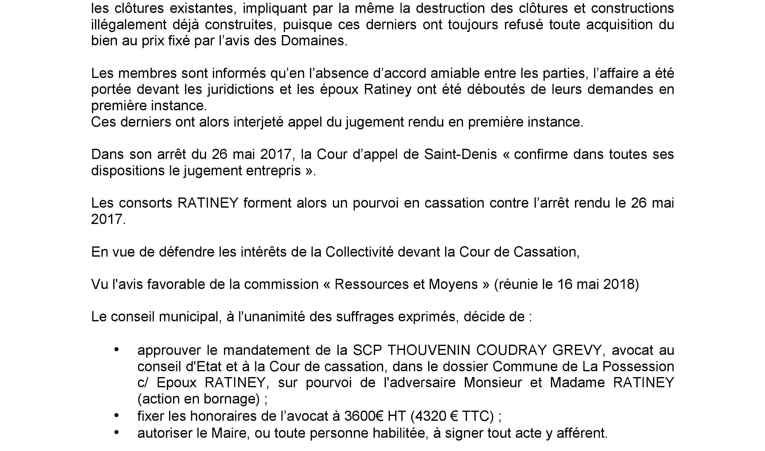 Empiètement de terrain: Pierre Vergès se retourne contre la mairie de