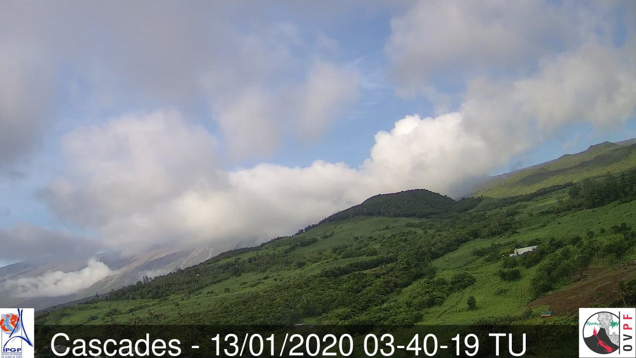Des averses de saison dans les hauts peuvent déborder sur le littoral Ouest et Sud cet après-midi
