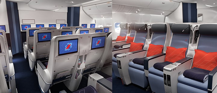 Air France: Mise en service cet été de nouvelles cabines pour La Réunion