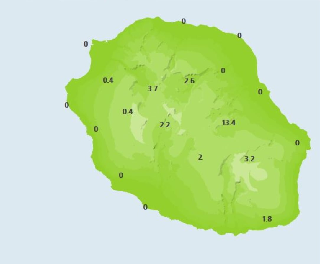 Jeudi 15h00 Météo live: l'orage a grondé dans le Sud, des averses parfois soutenues cet après-midi et la nuit prochaine