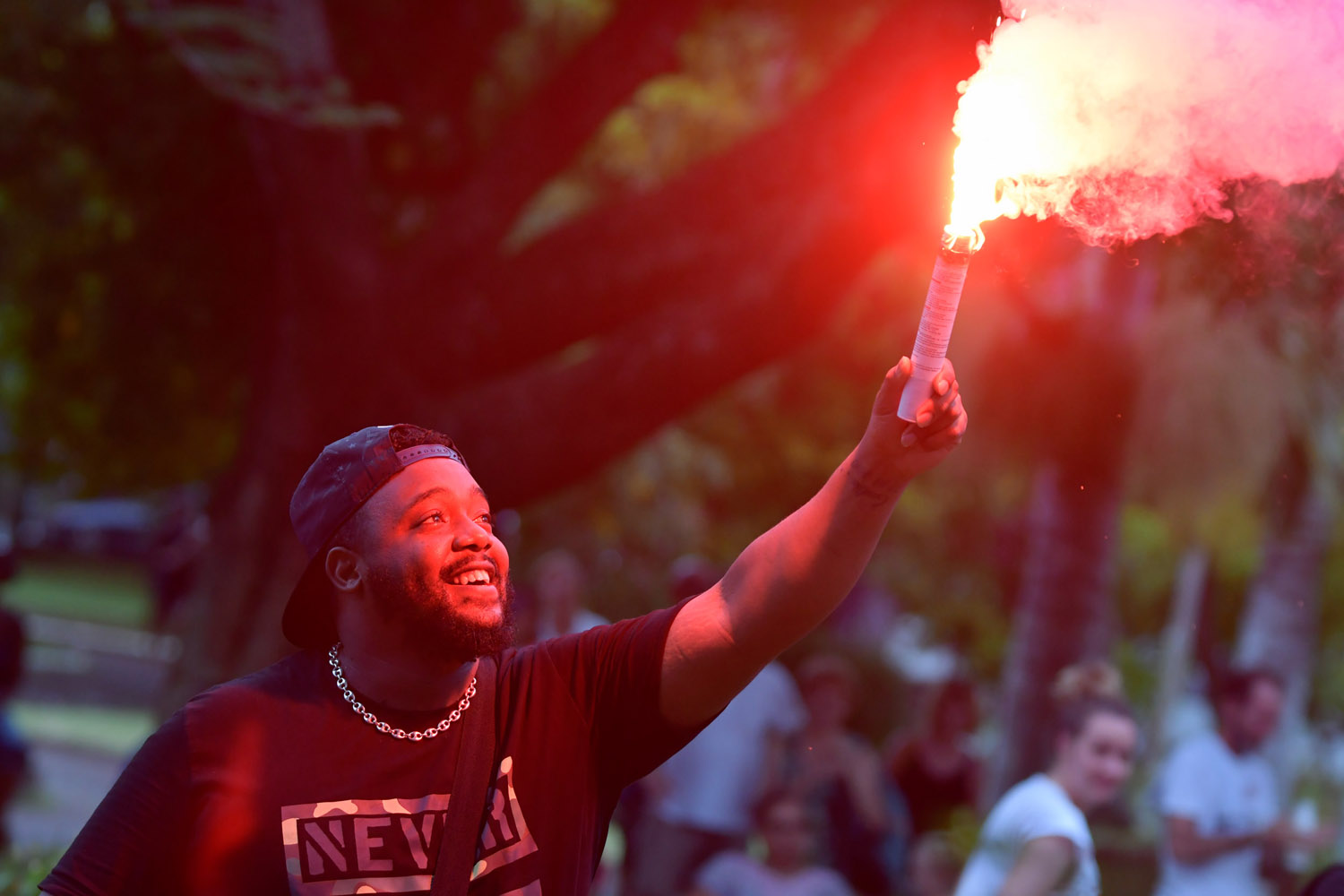 [RETOUR IMAGES] La fan zone de St-Pierre a vibré pour ses Cigognes !