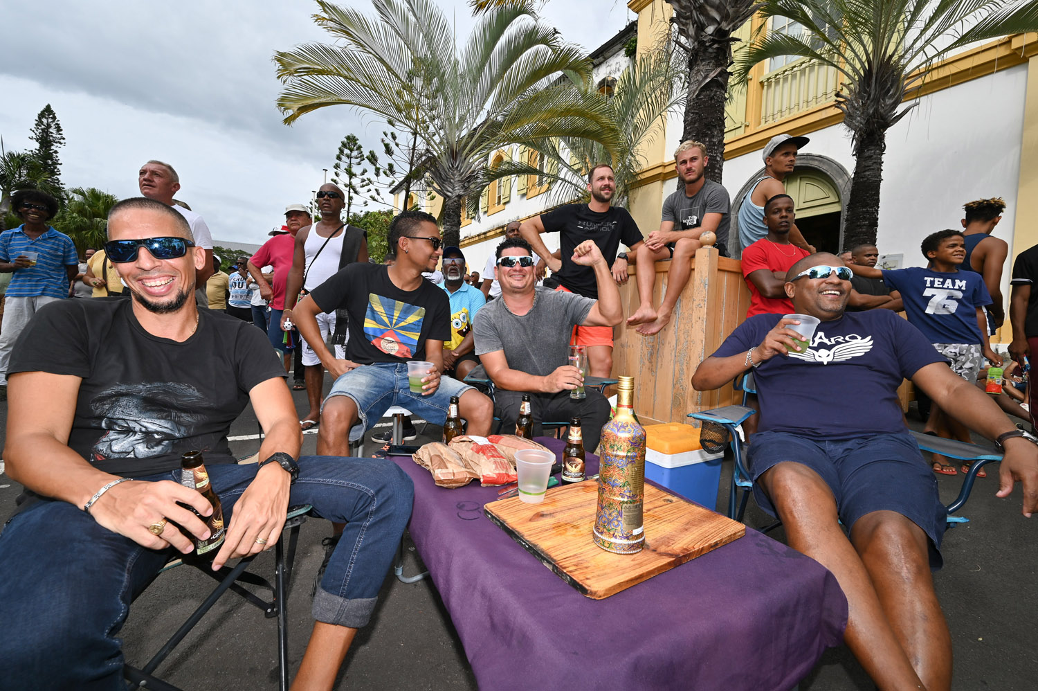 [RETOUR IMAGES] La fan zone de St-Pierre a vibré pour ses Cigognes !