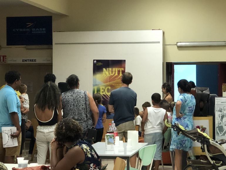 200 personnes réunies à la Nuit de la Lecture