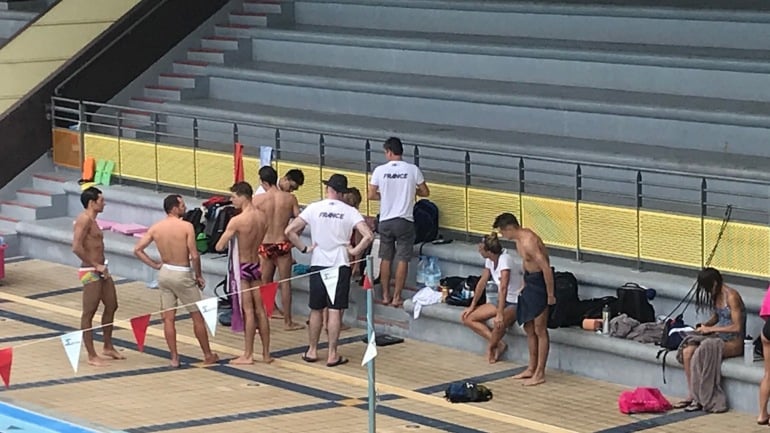 L’équipe de France de triathlon s’entraîne à Saint-Paul pour préparer les JO