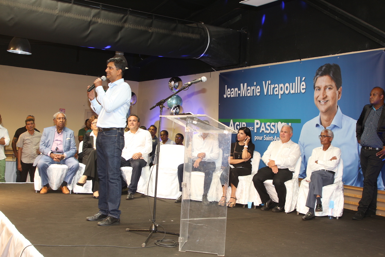Municipales 2020: Jean-Marie Virapoullé candidat à St-André