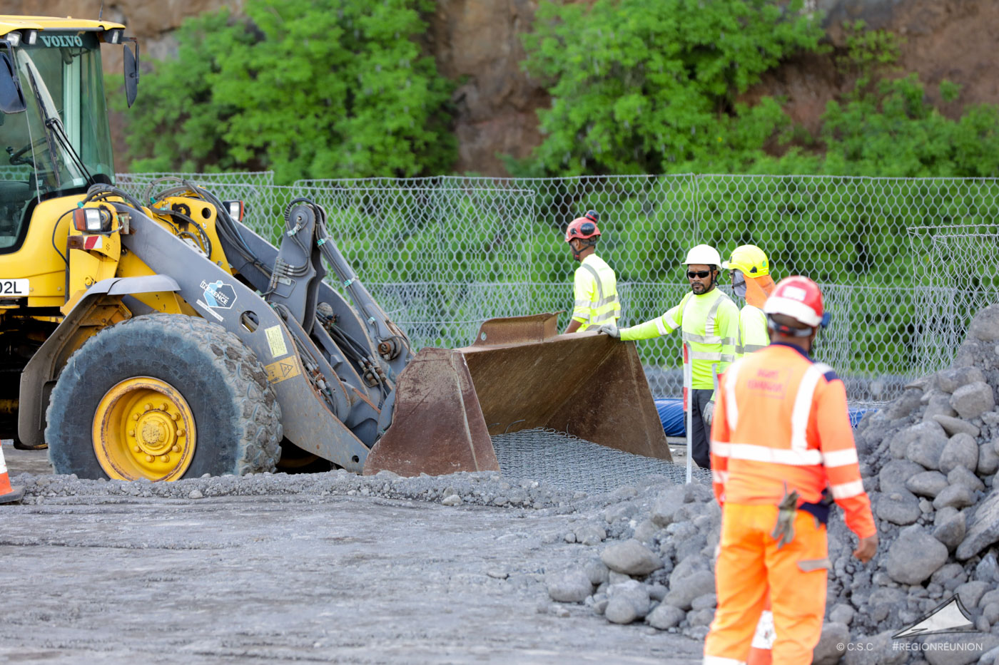 NRL : reprise du chantier de la Nouvelle Route du Littoral